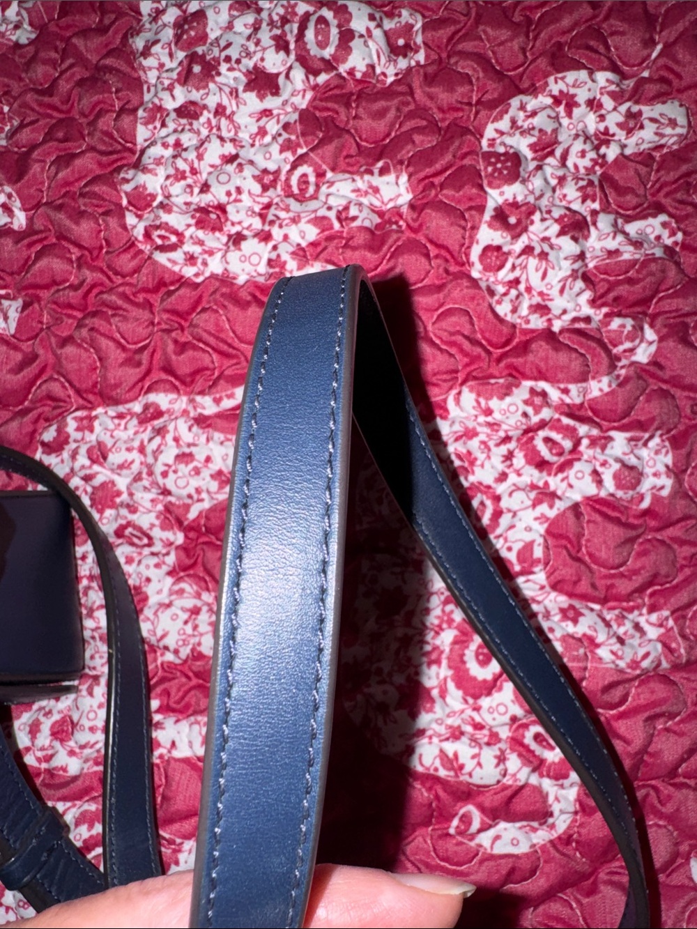 Tory Burch Black Mini Crossbody with Teal and Gray Sunburst - Picture 9 of 11